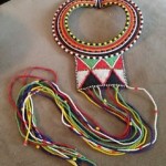 "Ngarewa"  Maasai wedding necklace